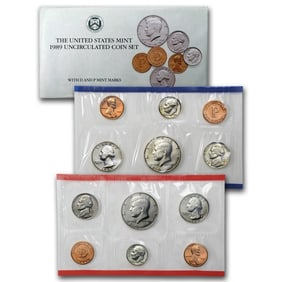 1989 US Mint Set - P & D Sets