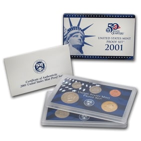 2001 US Mint Proof Set in OMP