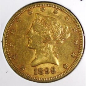 1899  10 Gold Liberty Eagle