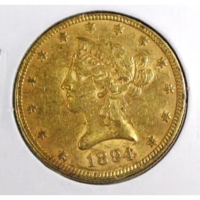 1894  10 Gold Liberty Eagle