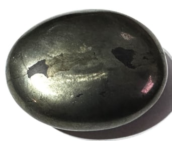 55.64 gram Natural Pyrite Palm Stone