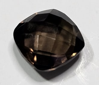 Cushion Cut Smokey Topaz Gemstone