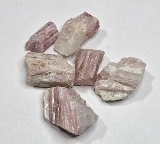 11.29 grams Natural Rough Pink Tourmaline Lot