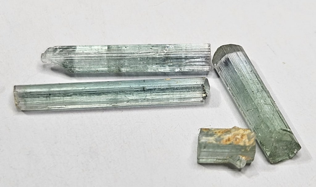 3.35 tcw. Gem Grade Tourmaline Crystal Parcel: Item is the exact item in the image- Bidder is responsible for all value and grade determination -