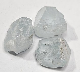 55 tcw. Gem Grade Rough Aqua Marine gem parcel