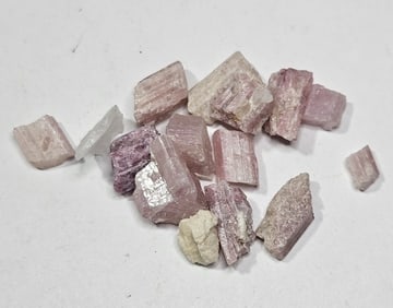9.05 gram Natural Rough Pink Tourmaline lot