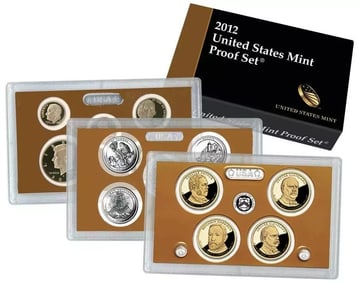 VALUABLE 2012 US Minted PROOF Set in OMP