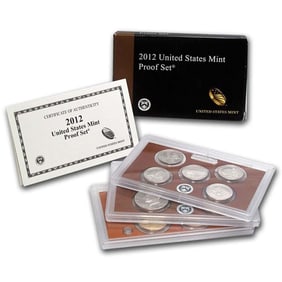 2012 US Mint proof Set - Better Date! NO RESERVE!