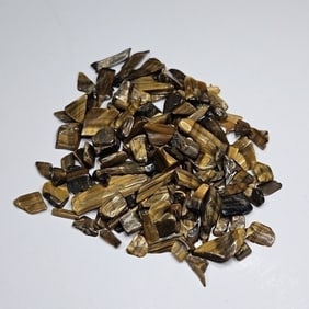 110.25 tcw. Natural Tiger Eye Tumble Chips