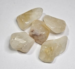 36.41 gram Natural Citrine Tumbled Stone Lot