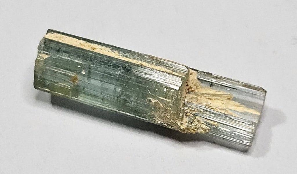 3.50 ct. Gem Grade Tourmaline Crystal Spear: Item is the exact item in the image- Bidder is responsible for all value and grade determination -