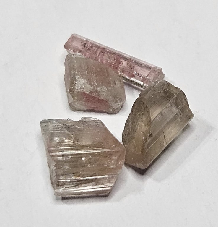 3.05 tcw. Gem Grade Wtermelon Tourmaline Parcel: Item is the exact item in the image- Bidder is responsible for all value and grade determination -