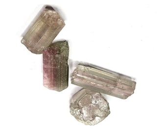 6.40 tcw. Gem Grade Watermelon Tourmaline Parcel