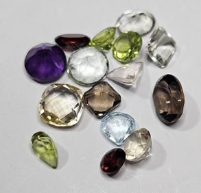 17.70 tcw. Natural Faceted Gemstone Parcel