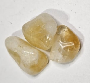 27.90 gram Natural Citrine Tumbled Stone Lot