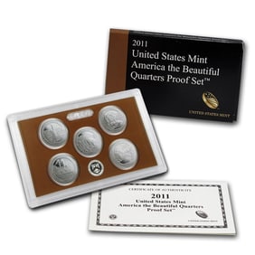 2011 ATB Quarters Proof Set in OMP