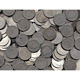 (100) V Nickels - Random Dates -