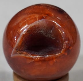 Fabulous Carnelian Spherical Geode