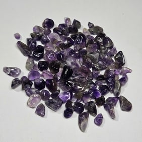 171.3 tcw. Natural Amethyst Tumbles