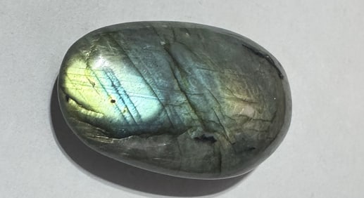 38.97 Gram Natural Labradorite Palm Stone
