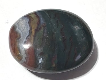 79.16 gram Green Zebra Agate Palm Stone