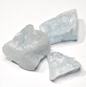 110 tcw. Gem Grade Rough Aqua Marine Parcel