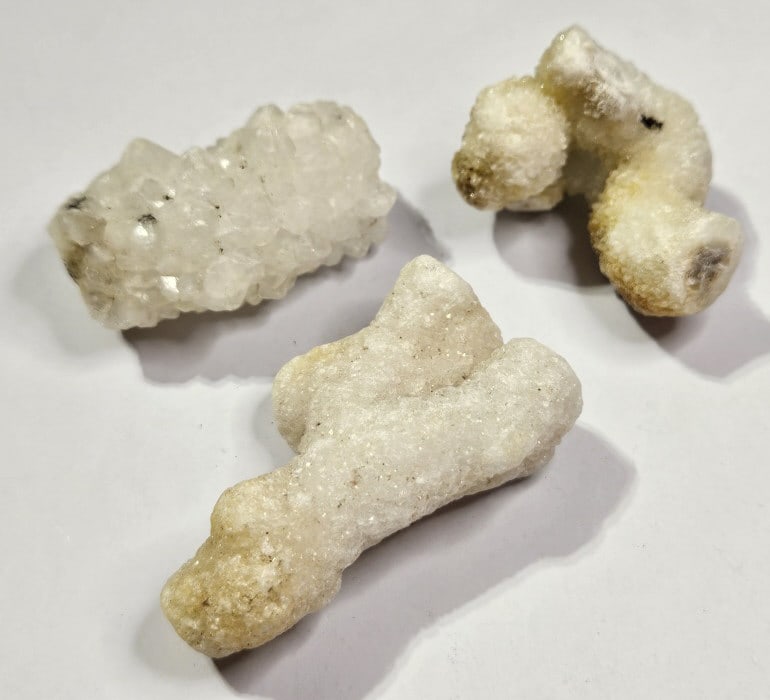 82.11 Gram Stalactite Spirit Quartz Lot: Item is the exact item in the image- Bidder is responsible for all value and grade determination -