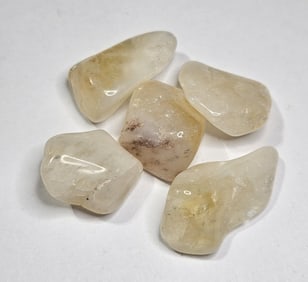 36.41 gram Natural Citrine Tumbled Stone Lot
