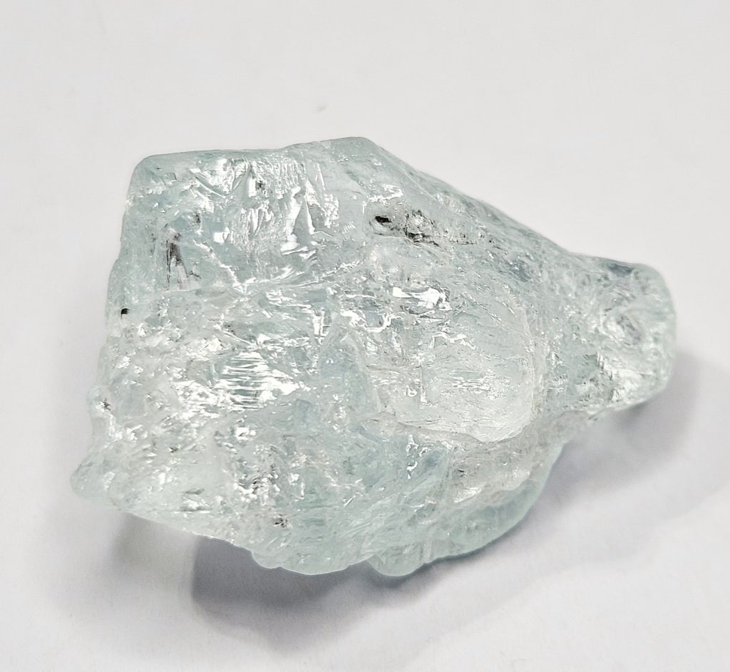 36.65 ct. Natural Gem Grade Aqua Marine Rough (1 of 4)