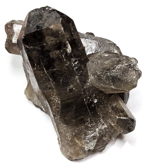 19.49 gram Natural Smokey Quartz Spear Cluster (1 of 4)