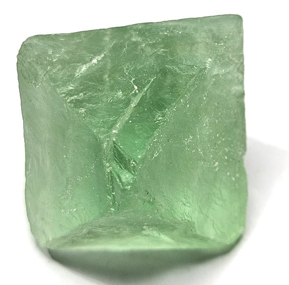 34.87 Flourite Octahedron Specimen: Item is the exact item in the image - Bidder is responsible for all value and grade determination