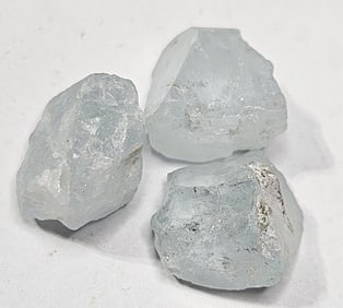 55 tcw. Gem Grade Rough Aqua Marine gem parcel