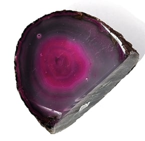 Red Dyed Agate Stand Up Specimen