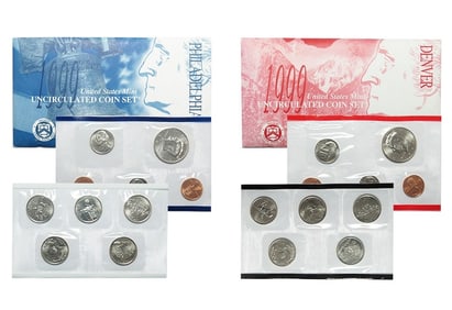1999 P & D Complete US Mint Set
