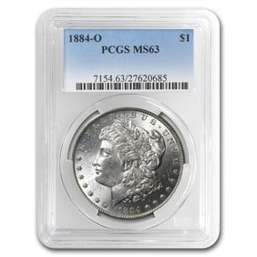 1884 o MS 63 PCGS Morgan Silver Dollar