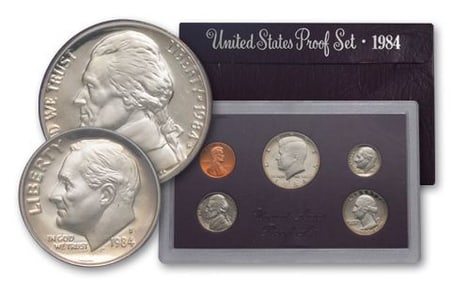1984 S US Mint Proof Set