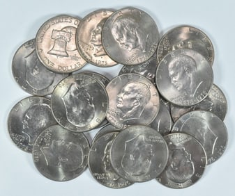 (20) Random Date IKE Dollars