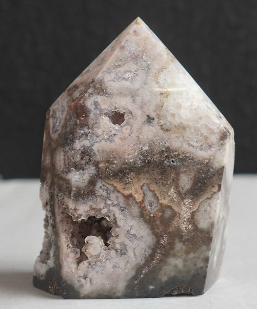 Fine Agate Geode Stand Up Tower