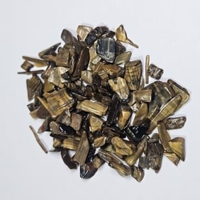 88.4 tcw Natural Tiger Eye Tumbled Chips