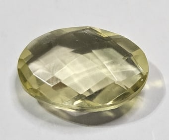 4.15 ct. Natural Checkerboard Cut Citrine Gemstone