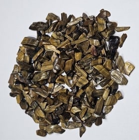 25.07 gram Natural Tiger Eye Tumbled Chips