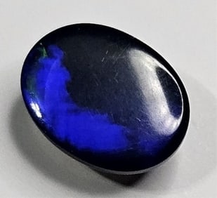 1.4 ct. Natural Blue Flash Black Welo Opal Gem