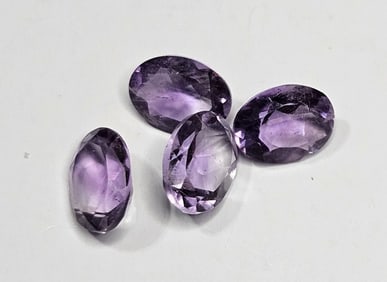 4.4 tcw. Natural Amethyst Gemstone Parcel