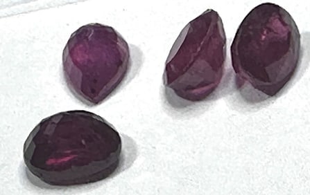 5.50 tcw. Natural Quality Ruby Gemstone Parcel