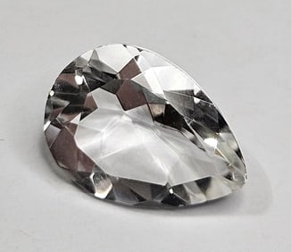 5 ct. Natural Pear Shape White Topaz Gemstone