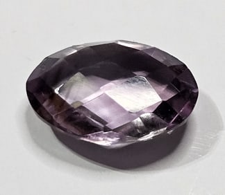 4.60 ct. Natural Amethyst Gem - Checkerboard Cut