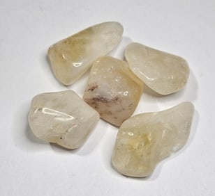 36.41 gram Natural Citrine Tumbled Stone Lot