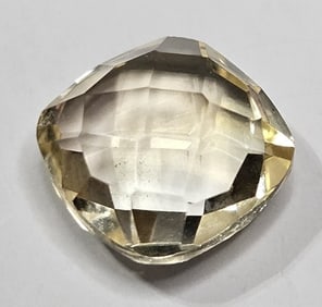 3.95 ct. Natural Checkerboard Citrine Gem