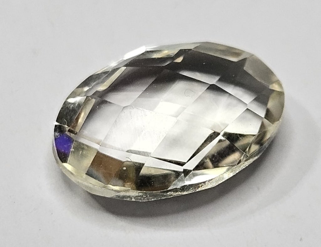 5 ct. Natural Citrine Gemstone: Item is the exact item in the image- Bidder is responsible for all value and grade determination -