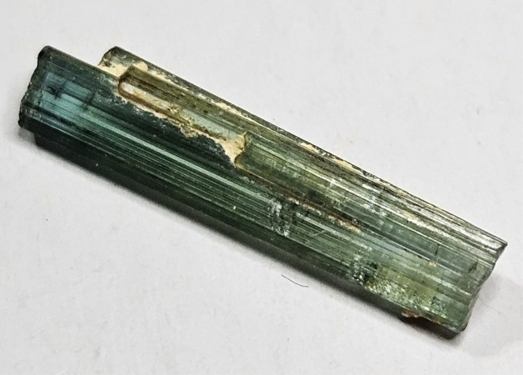 3.45 ct. Gem Grade tourmaline Crystal Spear: Item is the exact item in the image- Bidder is responsible for all value and grade determination -